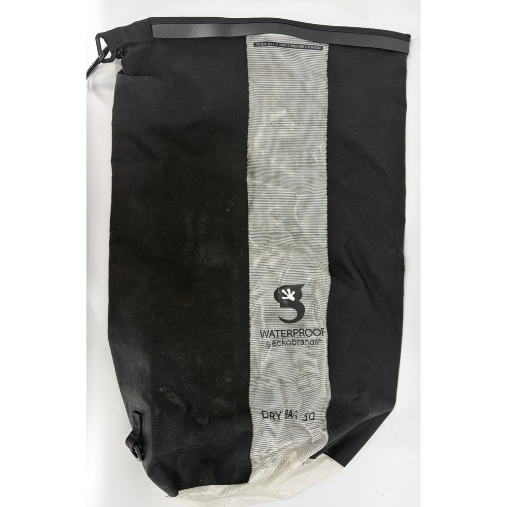 Gecko Brands Durable View Dry Bag 30 L Liter Waterproof 25" x 16"